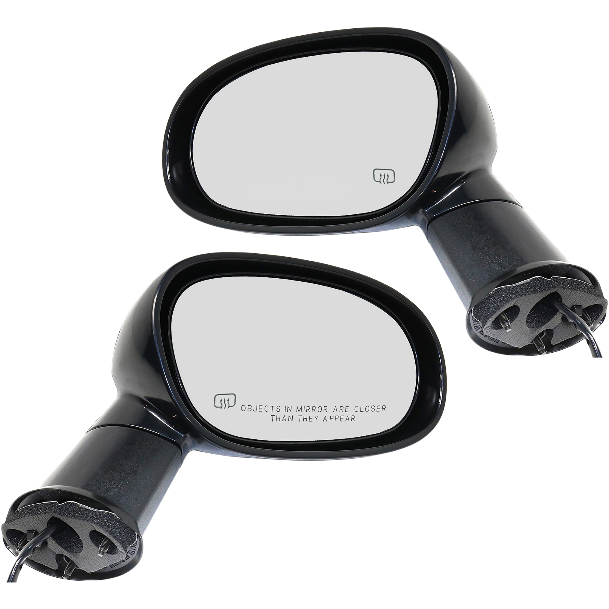 AM CHALLENGER 15-19 MIRROR RH AND LH Power Manual Folding Heated Paintable No BSD SKU SET DG109ER Partslink CH1320396 CH1321396 OEM 5PE54DX8AD 5PE55DX8AD