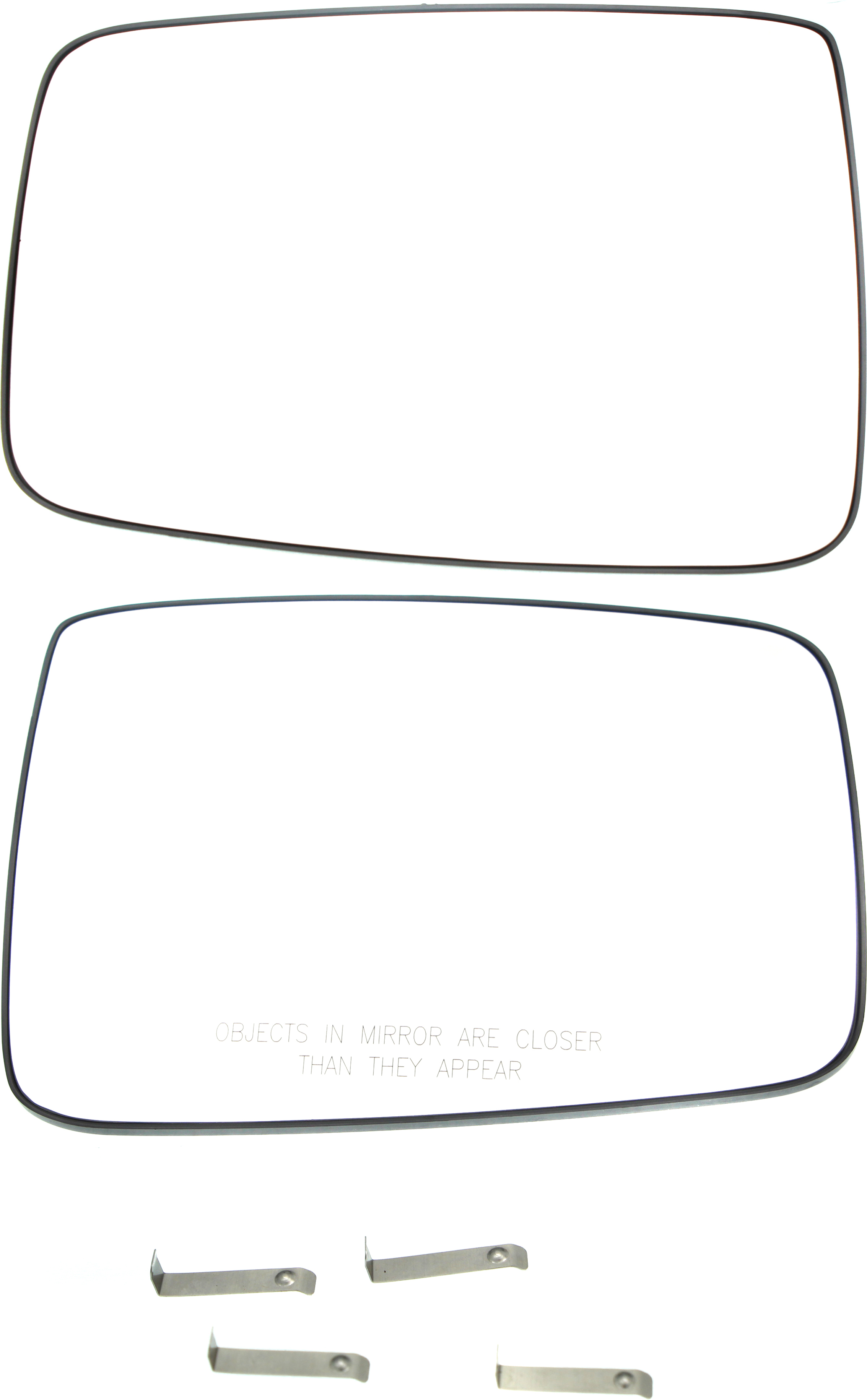 AM RAM 1500-2500-10-18 MIRROR GLASS RH AND LH Non Heated Non Towing w Backing Plate RAM 1500 w o Towing Pkg Includes 19-22-1500 Classic SKU SET DG120GR OEM 68079362AA PFM 68050298AA PFM