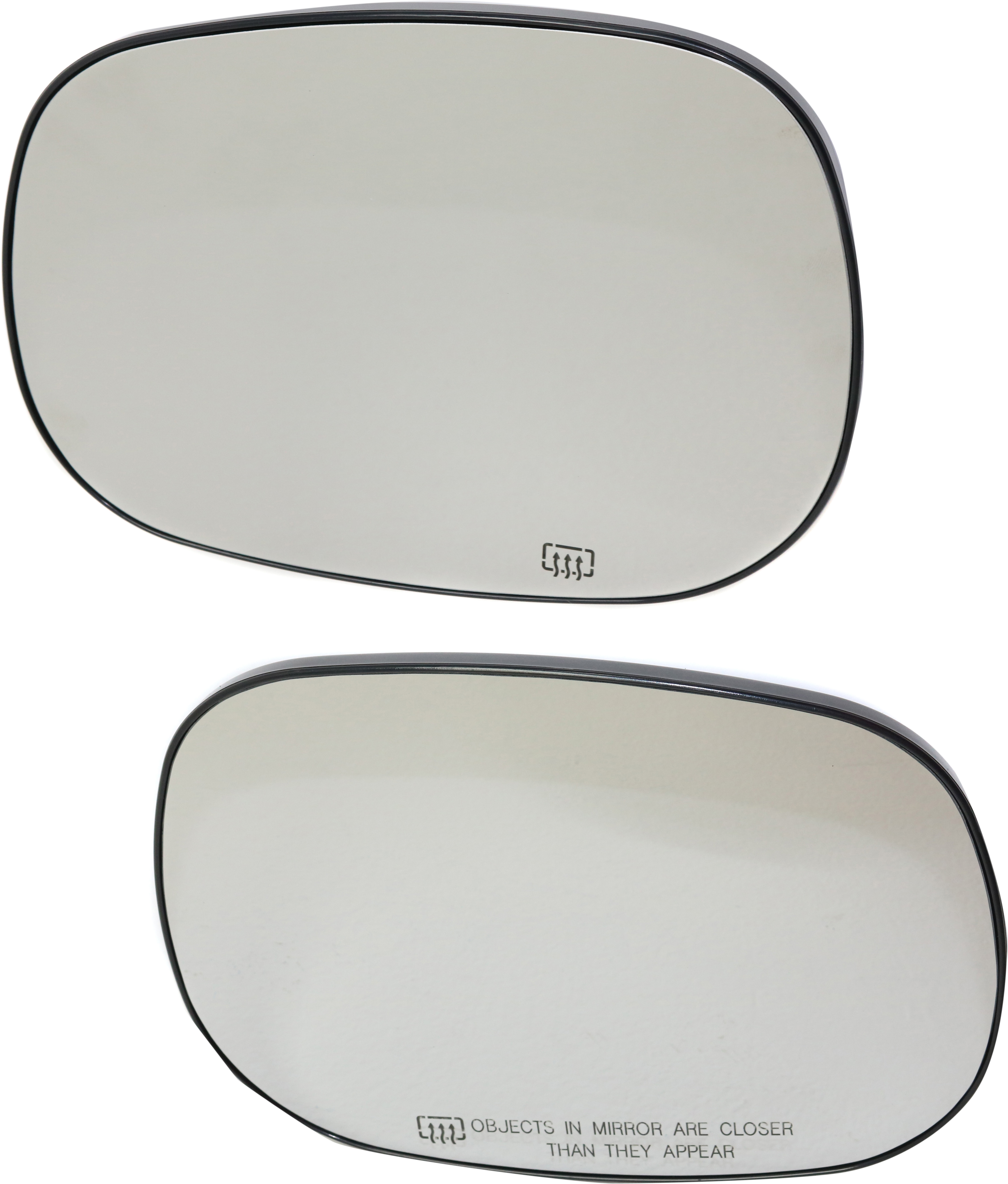 AM DAKOTA 97-00 DURANGO 98-03 MIRROR GLASS RH AND LH Heated Durango 6 x 9 in. w Backing Plate SKU SET DG133GR Partslink CH1325111 CH1324111 OEM 5019892AA 5019893AA