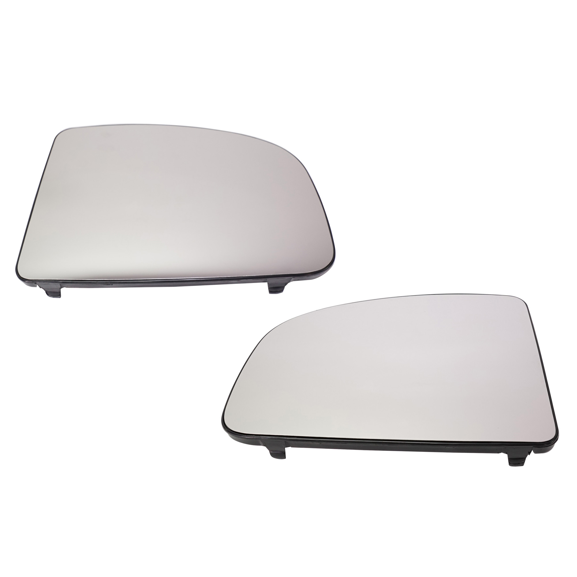 AM PROMASTER VAN 14-23 MIRROR GLASS RH AND LH Upper Manual Non Heated Non Towing Manual Folding Type SKU SET DG137GR Partslink CH1324193 CH1325193 OEM 68465078AA 68465086AA
