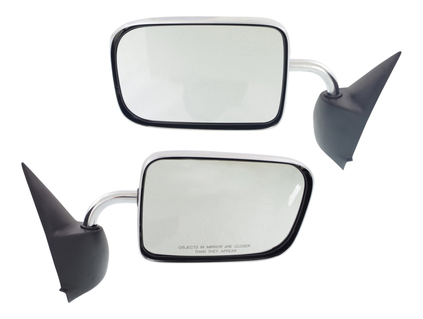 AM RAM 1500 P U 94-01 RAM 2500-3500 P U 94-02 MIRROR RH AND LH Non Towing Manual Adjust Manual Folding Non Heated Chrome SKU SET DG13R OEM 55022240 PFM 55076478AE PFM 55