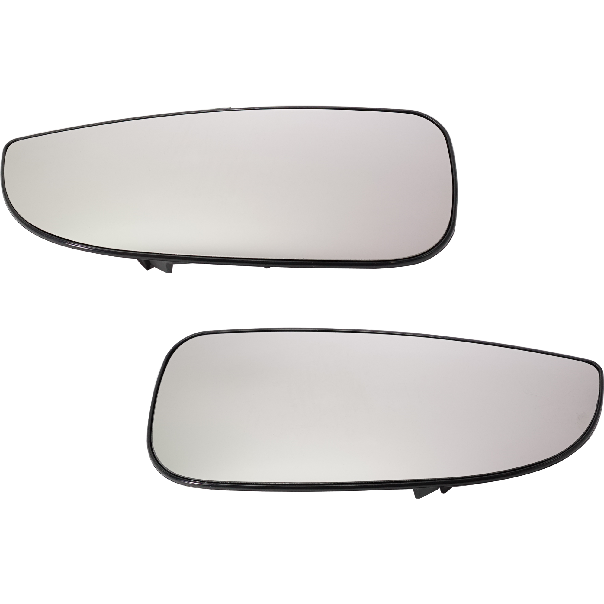 AM PROMASTER VAN 14-23 MIRROR GLASS RH AND LH Lower Power Heated Non Towing w Backing Plate SKU SET DG140GR Partslink CH1324194 CH1325194 OEM 68095310AA 68413479AA
