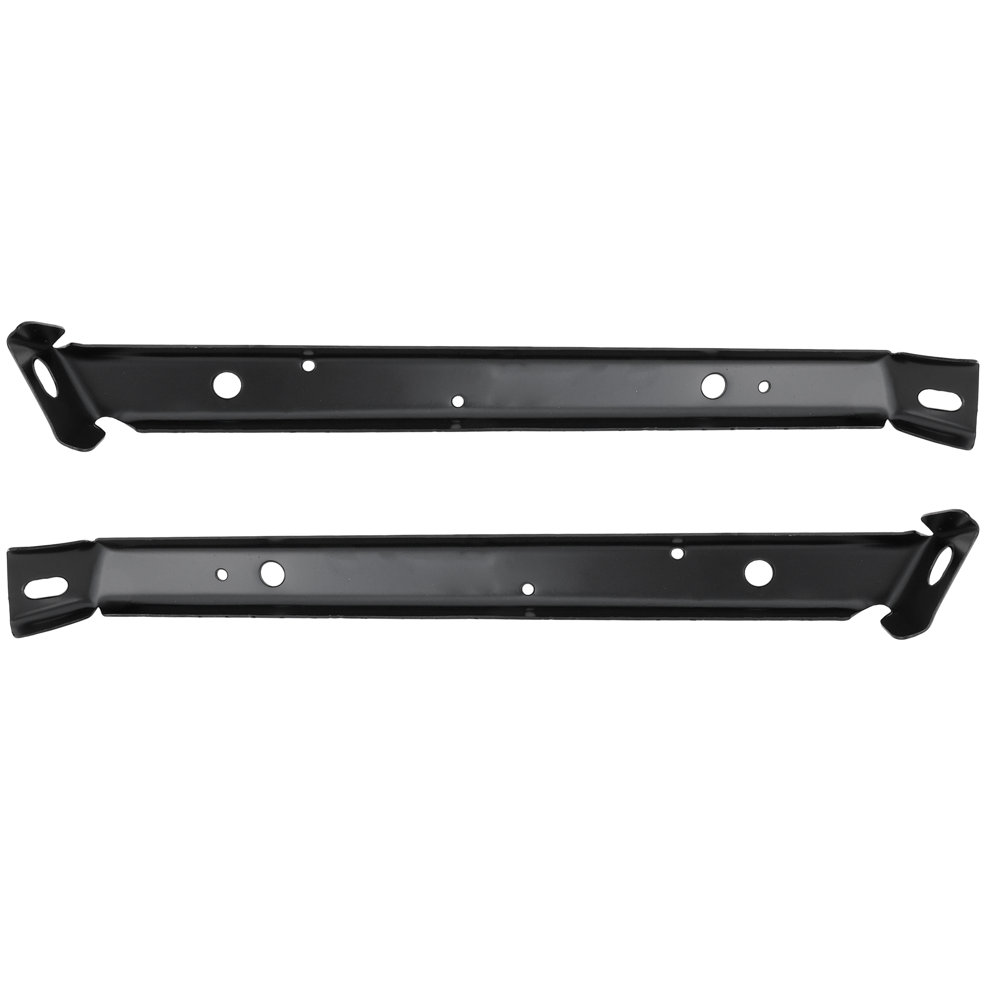 AM DODGE FULL SIZE P U 94-02 FRONT BUMPER BRACKET RH AND LH Outer Mtng w o Sport Pkg Old Body Style SKU SET DG14120 Partslink CH1066108 CH1067108 OEM 55234724-55234725
