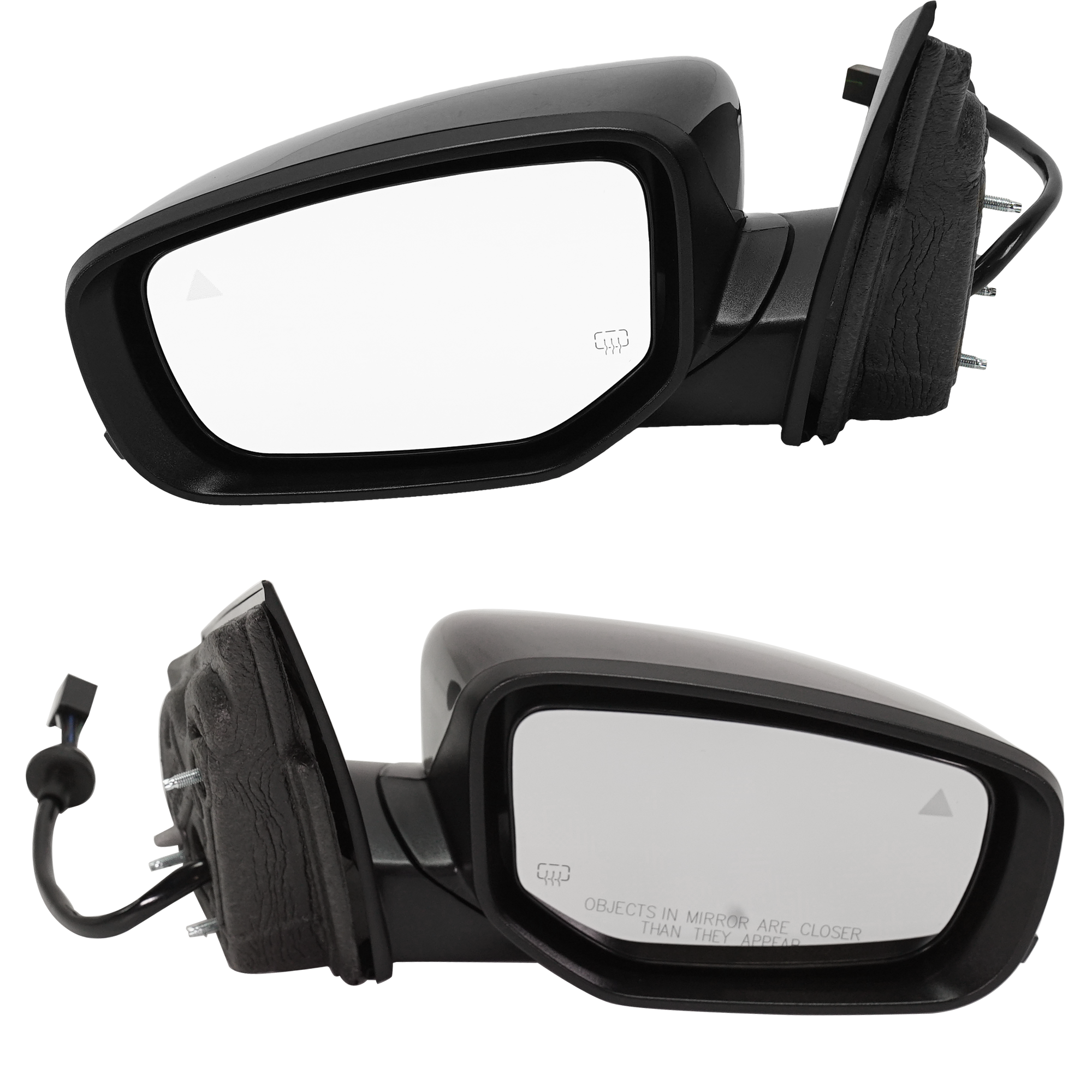 AM DART 13-15 MIRROR RH AND LH Power Manual Folding Heated Paintable w BSD Puddle Light and Signal Light SKU SET DG146ER S Partslink CH1321469 CH1320469 OEM 1TA141BUAI 1TA151W7AI