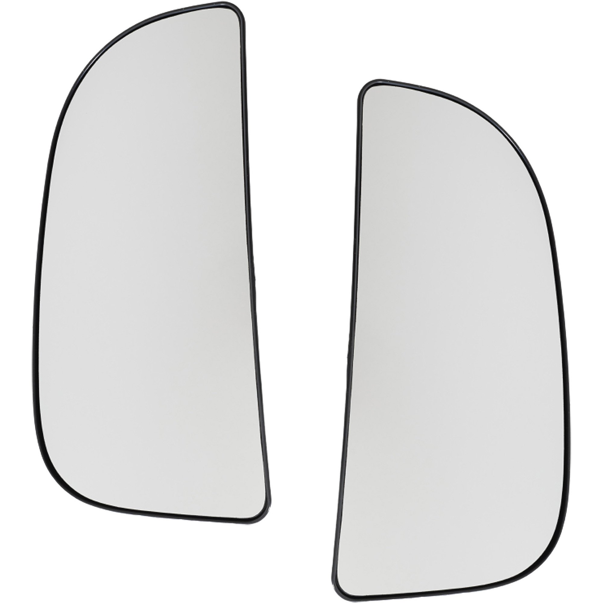 AM RAM 1500-09-24-2500-3500-10-18 MIRROR GLASS RH AND LH Lower Non Heated Towing No Auto dimming Signal Light and Blind Spot Detection Laramie Limited Models Heated w Spotter Glass Memory and SKU SET DG173GR
