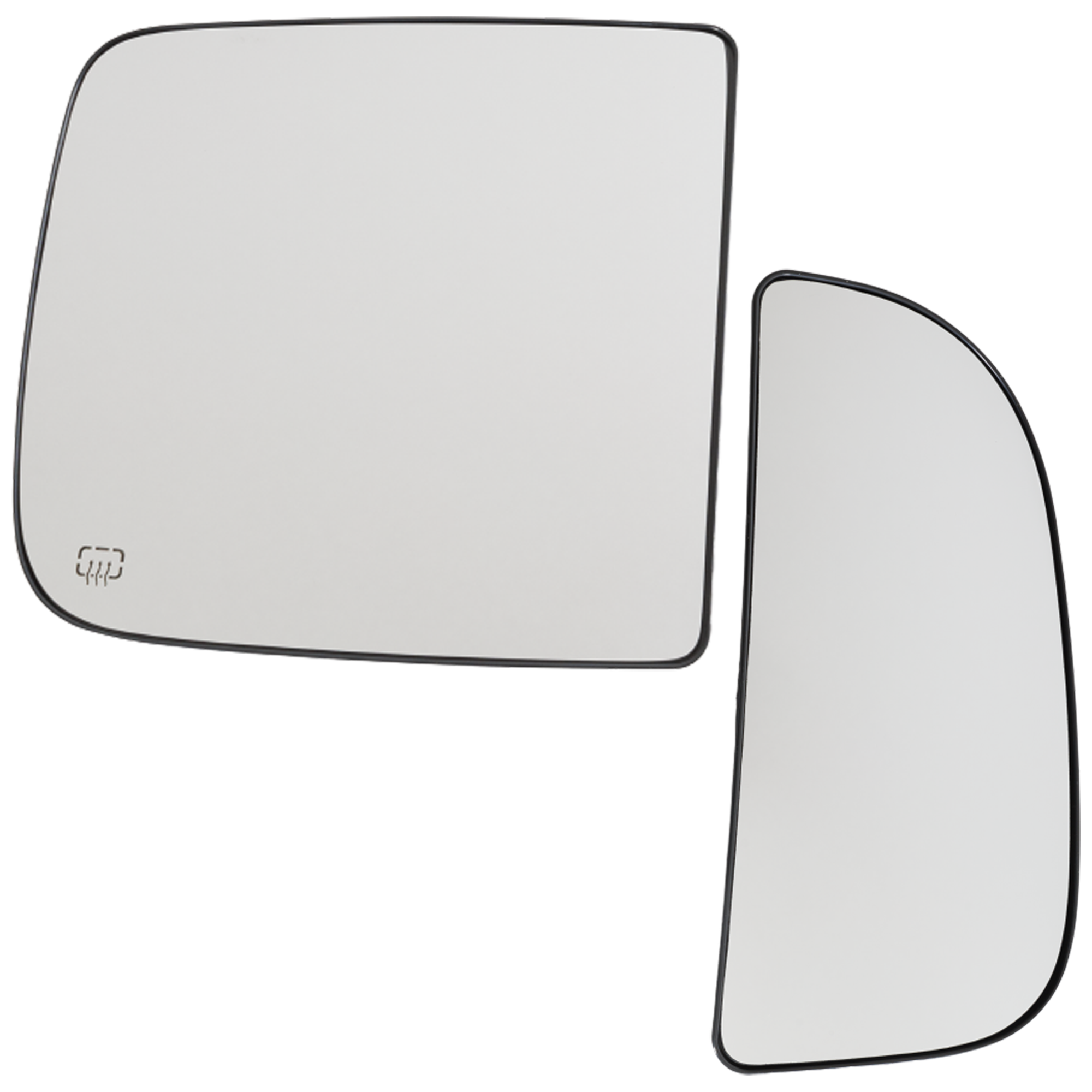 AM RAM 2500-11-18-1500-3500-16-18 TOWING MIRROR GLASS RH Upper and Lower Heated Upper?Glass Non Heated?Lower?Glass No Auto dimming Signal Light and Blind Spot Sensor Holes SKU SET DG176ER 2