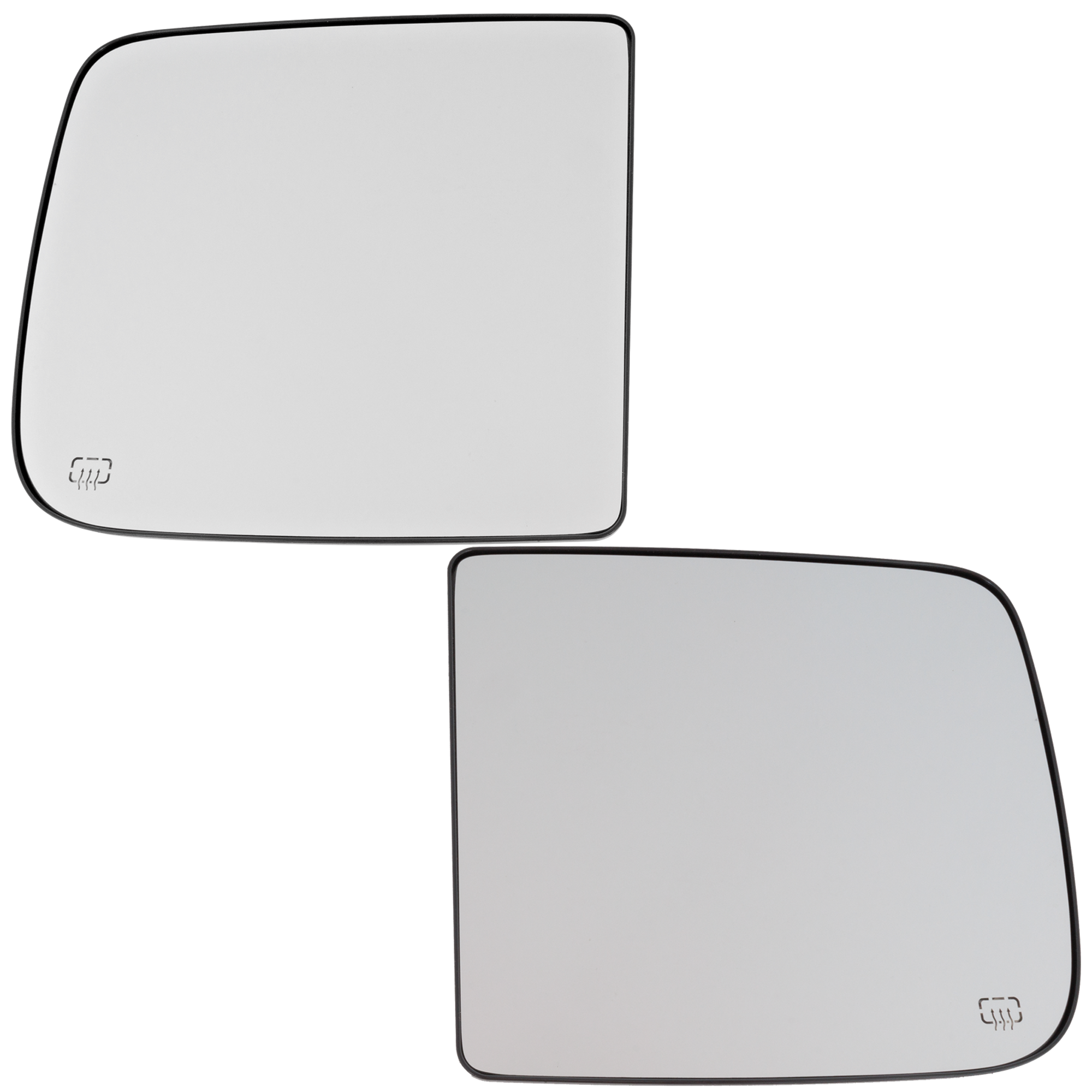 AM RAM 1500-19-24-2500-3500-19-22 TOWING MIRROR GLASS RH AND LH Upper Heated No Auto dimming Blind Spot Detection Surround View Camera Side Object Sensor Ram 2500-3500-19-21 Crew Standard Cab SKU SET DG190GR