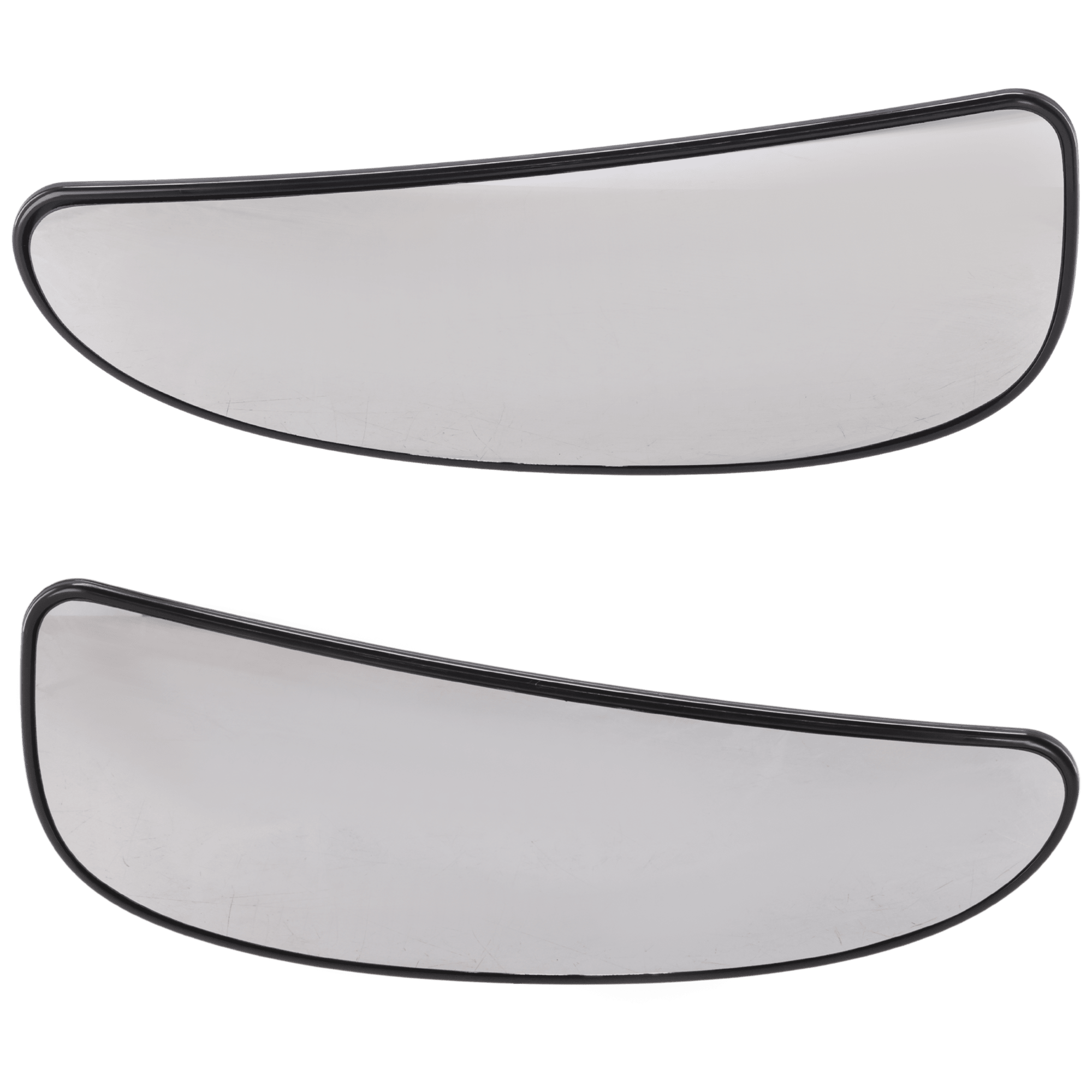 AM PROMASTER 1500 PROMASTER 2500-14-24 MIRROR GLASS RH AND LH Set of 2 Manual Non Heated Towing Wide SKU SET DG207GR 1 Partslink CH1324181 CH1325181 OEM 68413475AA 68413477AA