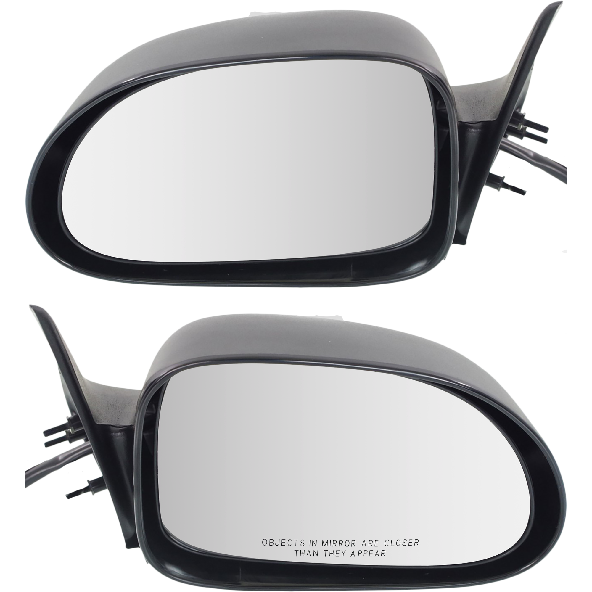 AM DAKOTA 97-00 MIRROR RH AND LH Power Non Folding Non Heated Textured 5 x 7 in. SKU SET DG22ER Partslink CH1320157 CH1321157 OEM 55154842AB 55154843AB