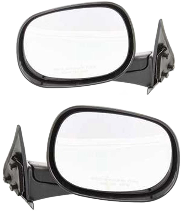 AM RAM 1500 P U 98-01 RAM 2500-3500 P U 98-02 MIRROR RH AND LH Non Towing Manual Adjust Manual Folding Non Heated Textured SKU SET DG33R Partslink CH1320179 CH1321179 OEM 55076478AE 55076479AE