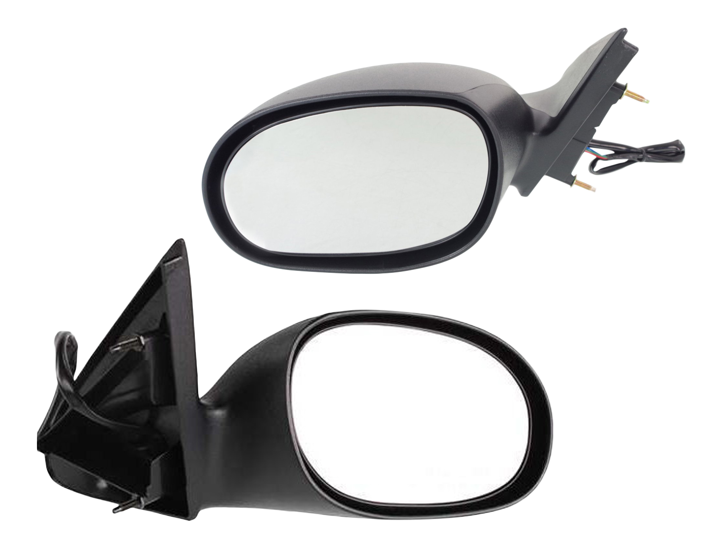 AM CONCORDE INTREPID 98-04 MIRROR RH AND LH Power Non Folding Non Heated Textured No Memory SKU SET DG37ER Partslink CH1320182 CH1321182 OEM 4574606AG 4574607AG