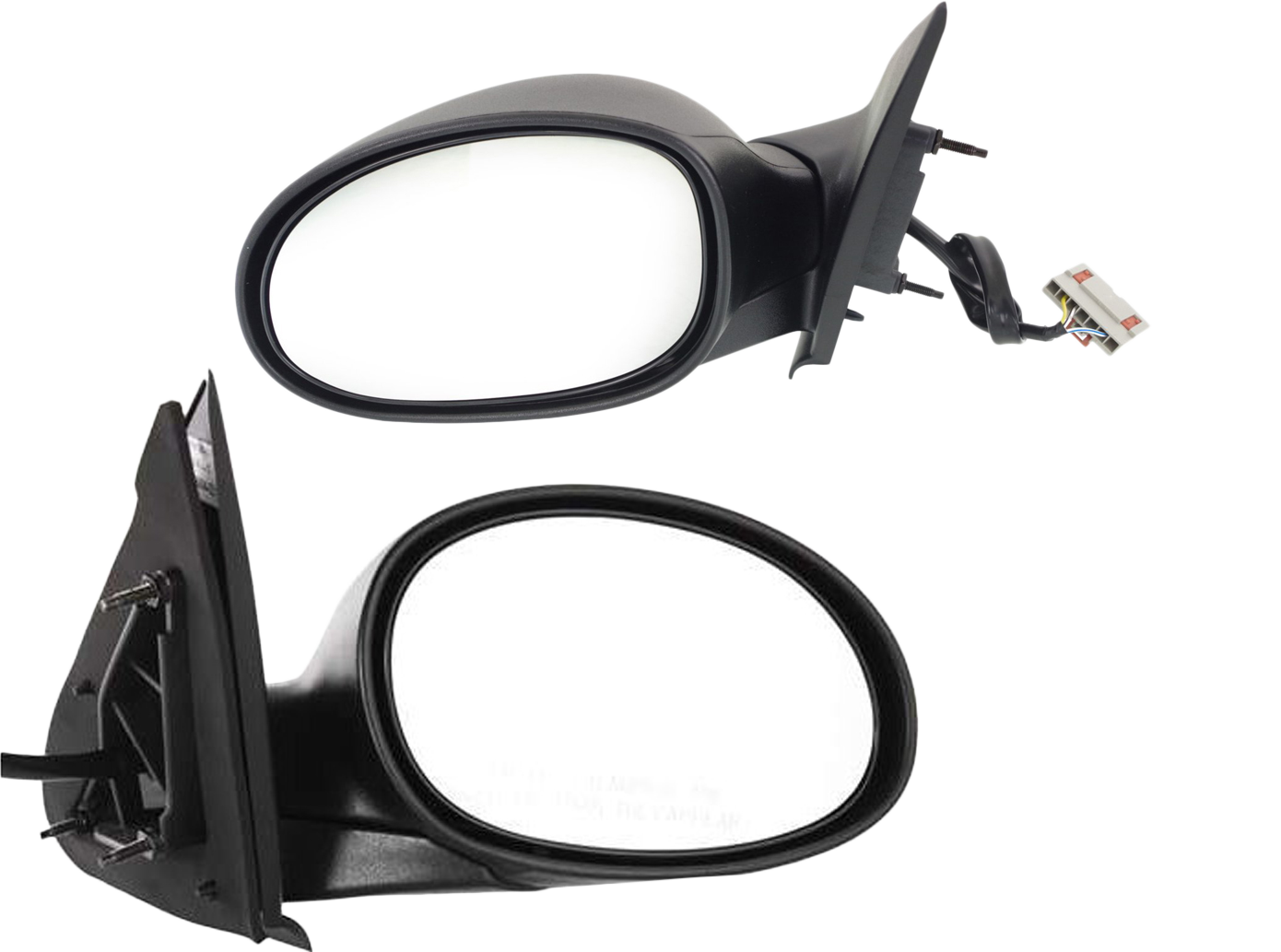 AM NEON 00-02 MIRROR RH AND LH Power Manual Folding Non Heated Paintable SKU SET DG38ER Partslink CH1320205 CH1321205 OEM 4783566AM 4783567AM