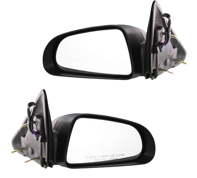 AM DAKOTA 05-11 MIRROR RH AND LH Power Non Folding Non Heated Textured 5 x 7 in. SKU SET DG48ER Partslink CH1320220 CH1321220 OEM 55077622AD 55077623AD
