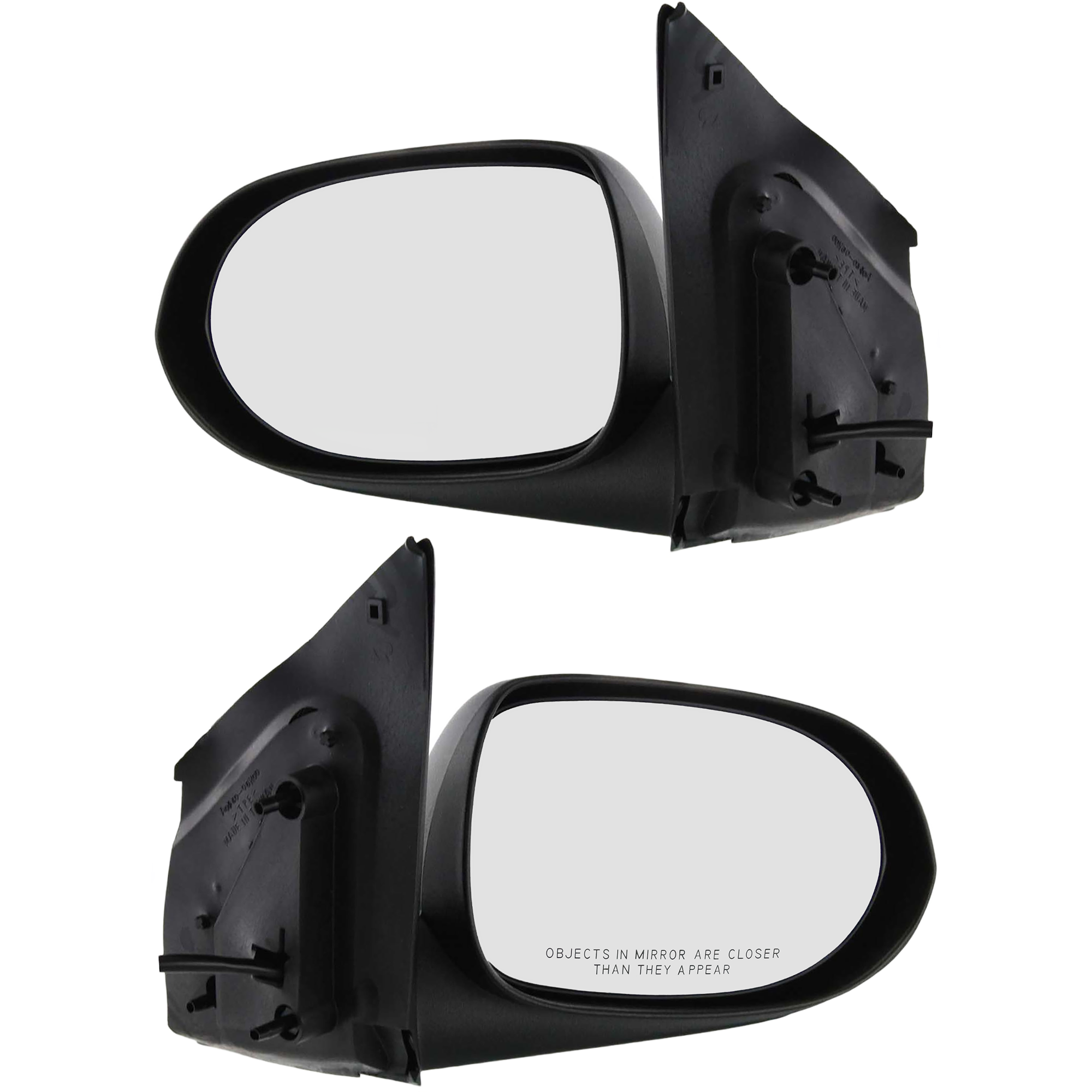 AM CALIBER 07-12 MIRROR RH AND LH Power Non Folding Non Heated Textured SKU SET DG50ER Partslink CH1320265 CH1321265 OEM 5115298AF 5115799AF