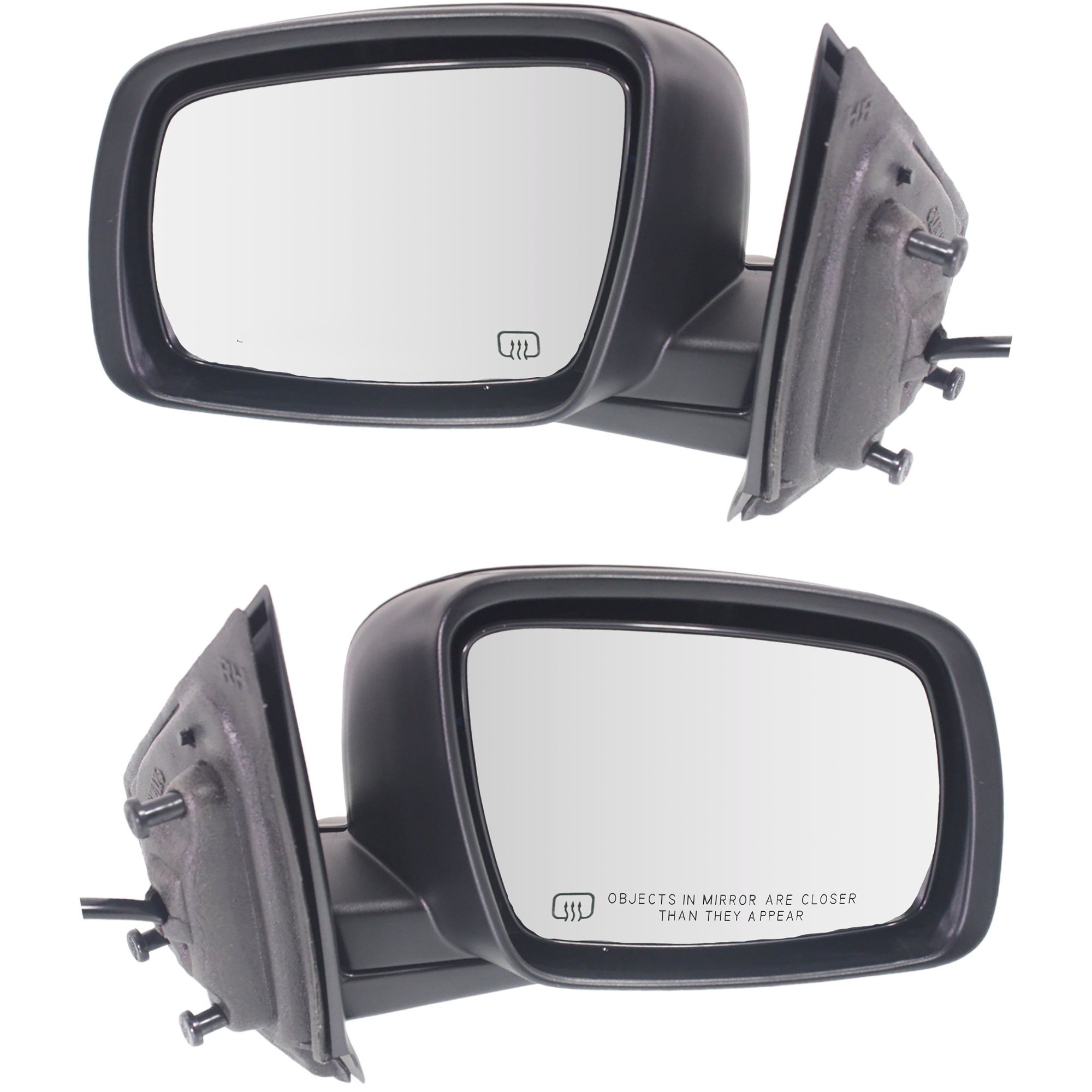 AM JOURNEY 09-19 MIRROR RH AND LH Power Manual Folding Heated Paintable w One Touch No Memory SKU SET DG60ER Partslink CH1320302 CH1321302 OEM 1CE341XRAE 1CE35TZZAE