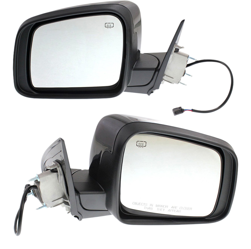 AM DURANGO 11-18 MIRROR RH AND LH Power Manual Folding Heated Paintable No Auto dimming BSD Memory and Signal Light SKU SET DG83ER Partslink CH1320348 CH1321348 OEM 5SH42AXRAF 5SH43TZZAF PFM