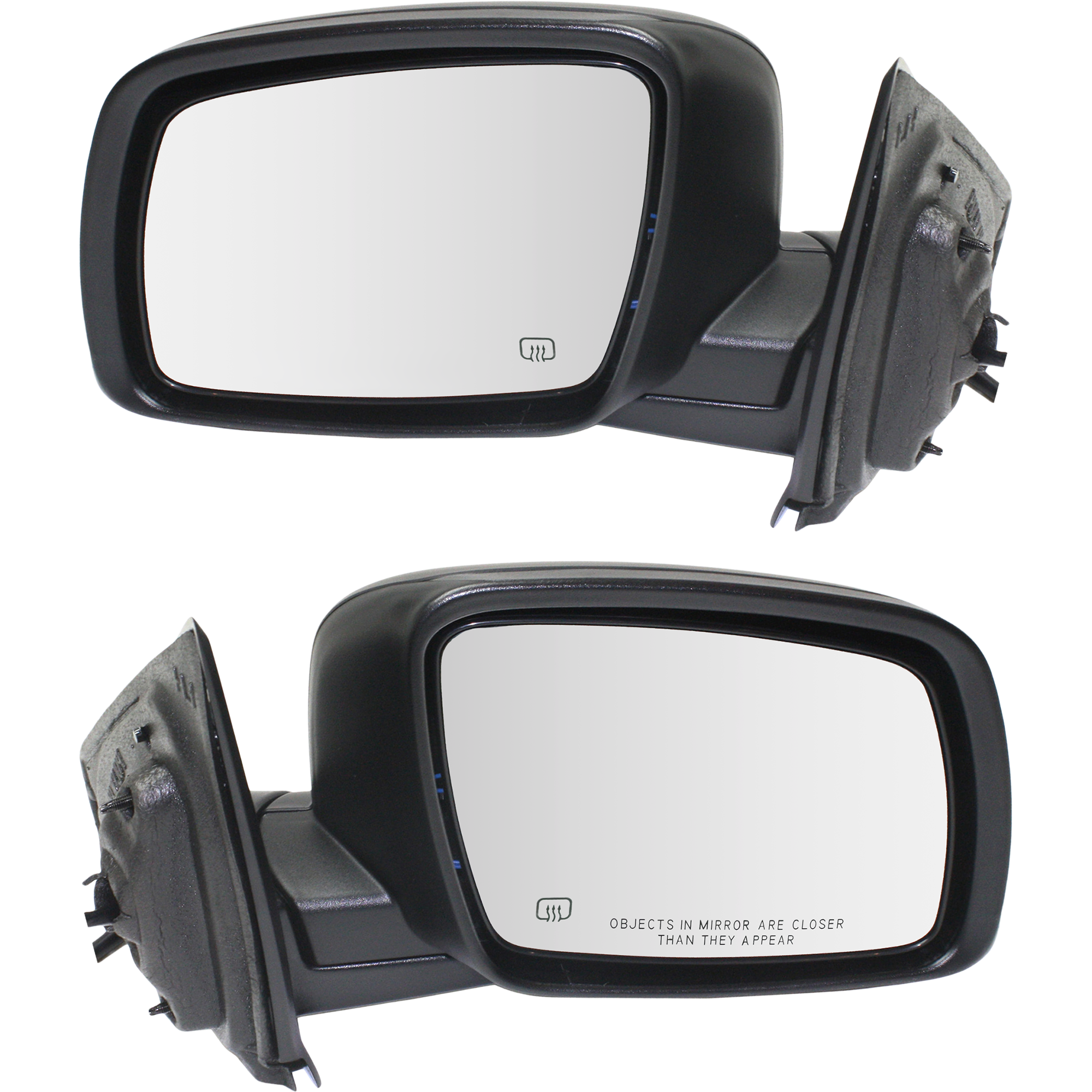 AM JOURNEY 09-18 MIRROR RH AND LH Power Manual Folding Heated Paintable No Memory and One Touch SXT R T Models SKU SET DG92ER OEM 1GC001BSAF 1GC011BSAF