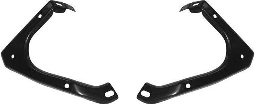AM F SERIES SUPER DUTY 00-02 FRONT BUMPER BRACKET RH AND LH To 9-10-01-01 w o Platinum Edition SKU SET F013127 Partslink FO1066146 FO1067146 OEM 1C3Z17B749AA 1C3Z17B750AA
