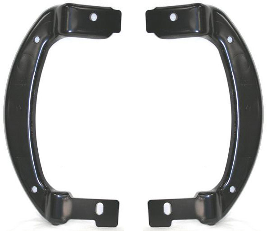 AM F 150-04-06 FRONT BUMPER BRACKET RH AND LH Outer Bracket SKU SET F013153 Partslink FO1066157 FO1067157 OEM 4L3Z17754AA 4L3Z17755AA