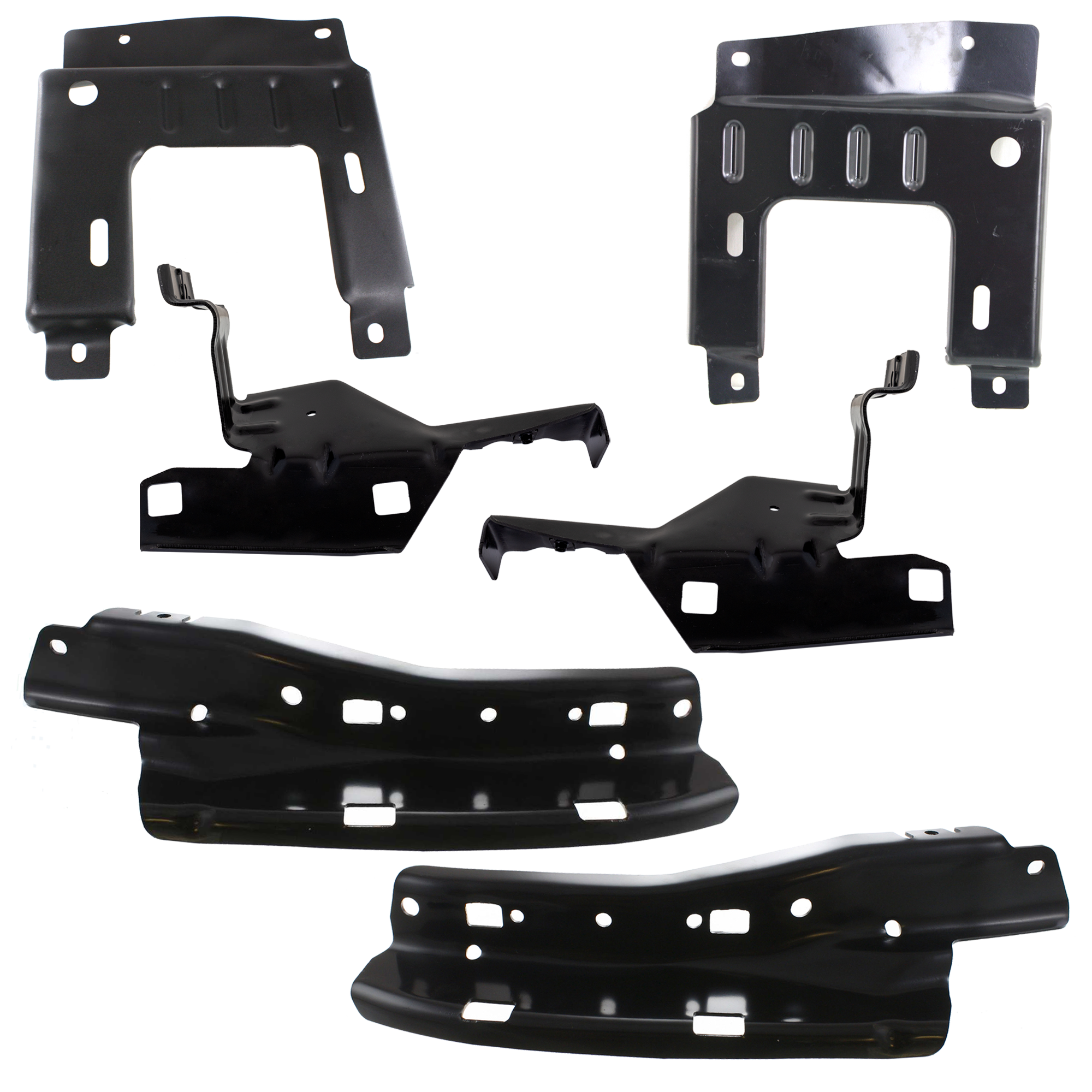 AM F 150-04-06 MARK LT 06-06 FRONT BUMPER BRACKET RH AND LH Lower Set of 6 SKU SET F013157 A Partslink FO1066158 FO1066159 FO1066161 FO1067158 FO1067159 FO1067161 OEM 4L3Z17752AA 4L3Z17753AA 4L3Z17
