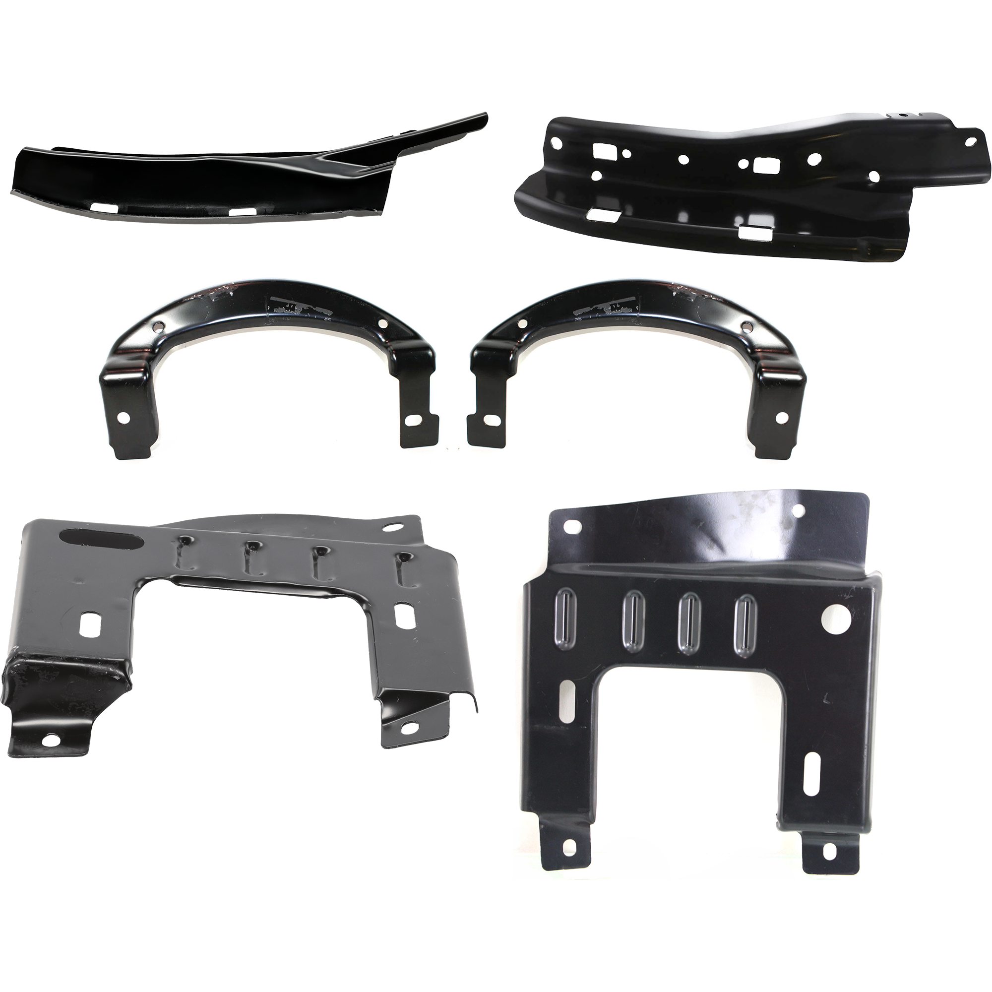 AM F 150-04-06 MARK LT 06-06 FRONT BUMPER BRACKET RH AND LH Upper and Lower Set of 5 SKU SET F013157 C Partslink FO1066157 FO1066159 FO1066161 FO1067157 FO1067159 FO1067161 OEM 4L3Z17752AA 4L3Z17753AA 4L3Z17