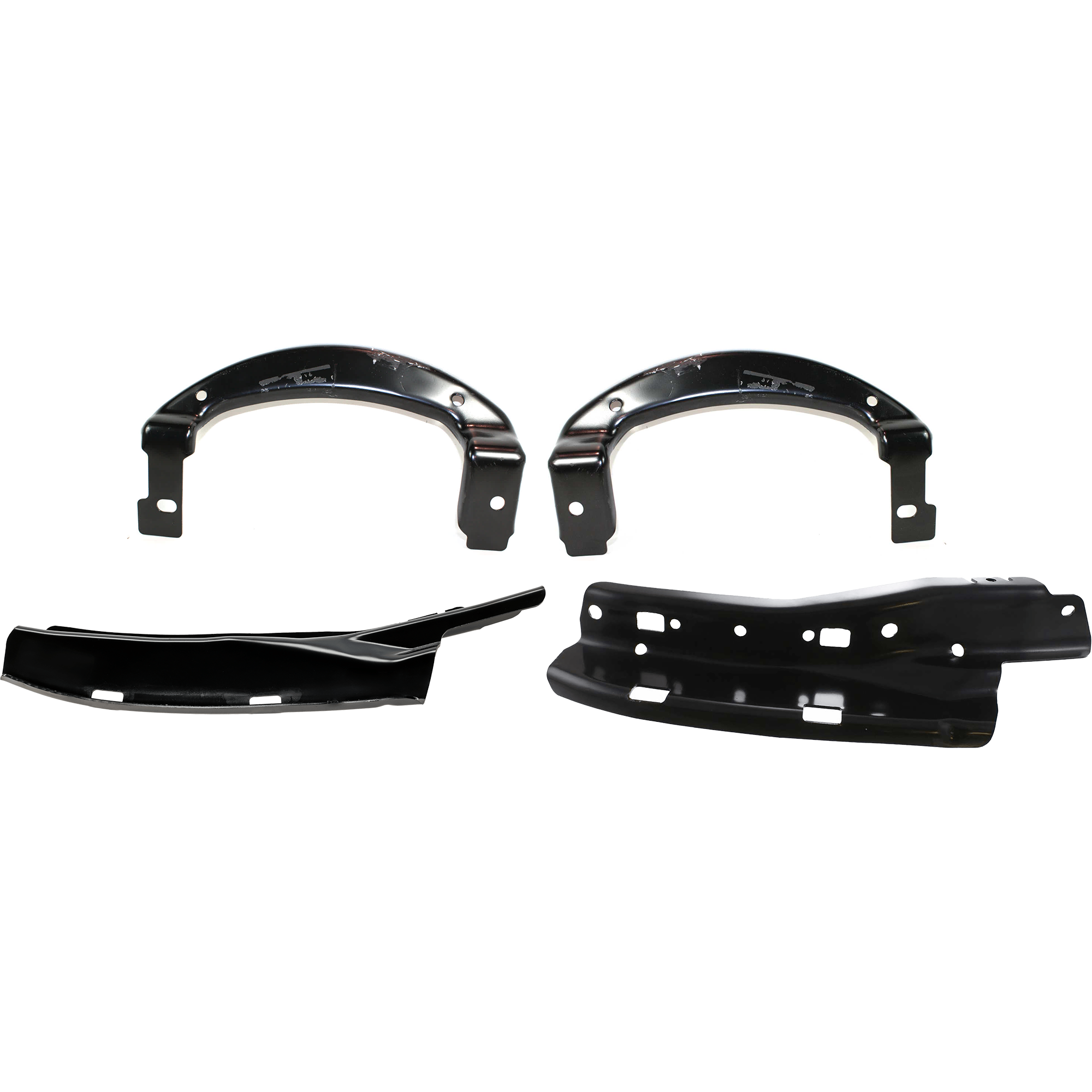 AM F 150-04-06 MARK LT 06-06 FRONT BUMPER BRACKET RH AND LH Lower Outer Set of 6 SKU SET F013157 E Partslink FO1066157 FO1066161 FO1067157 FO1067161 OEM 4L3Z17752AA 4L3Z17753AA 4L3Z17