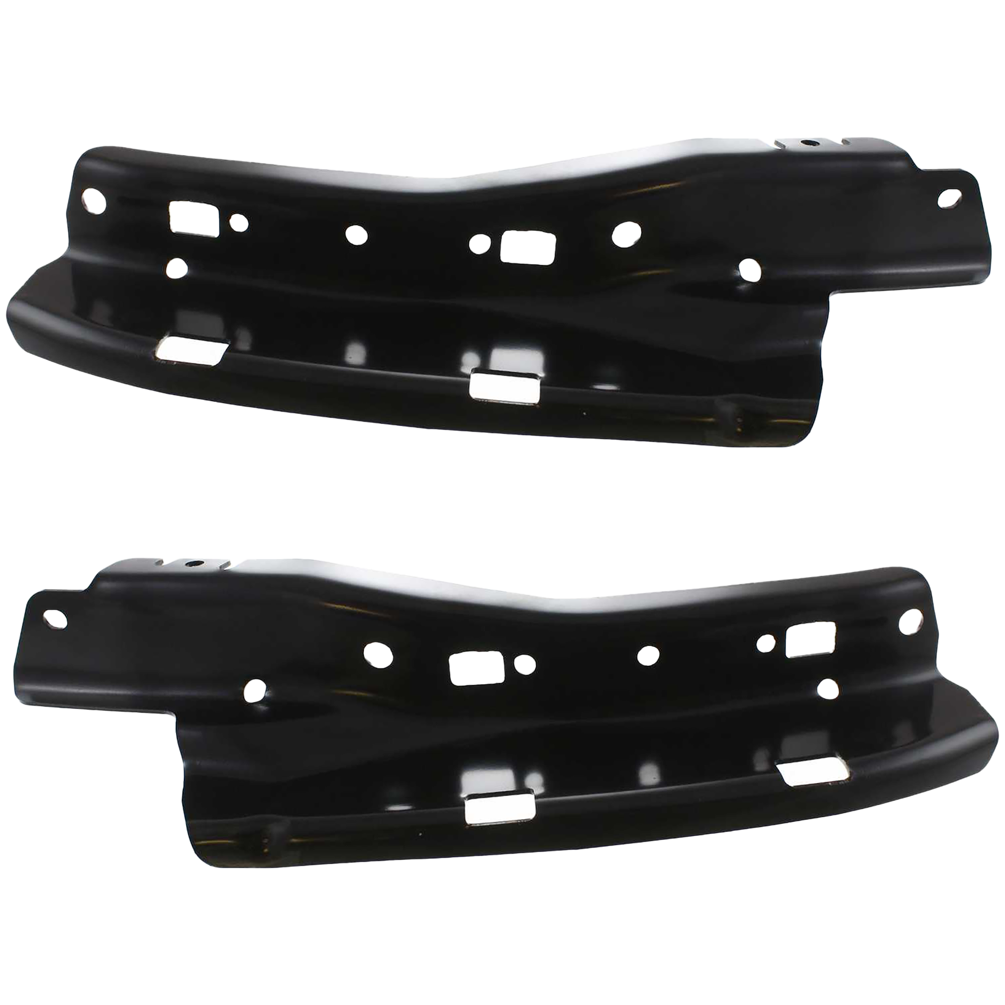 AM F 150-04-06 FRONT BUMPER BRACKET RH AND LH Lower SKU SET F013157 Partslink FO1066161 FO1067161 OEM 4L3Z17752AA 4L3Z17753AA