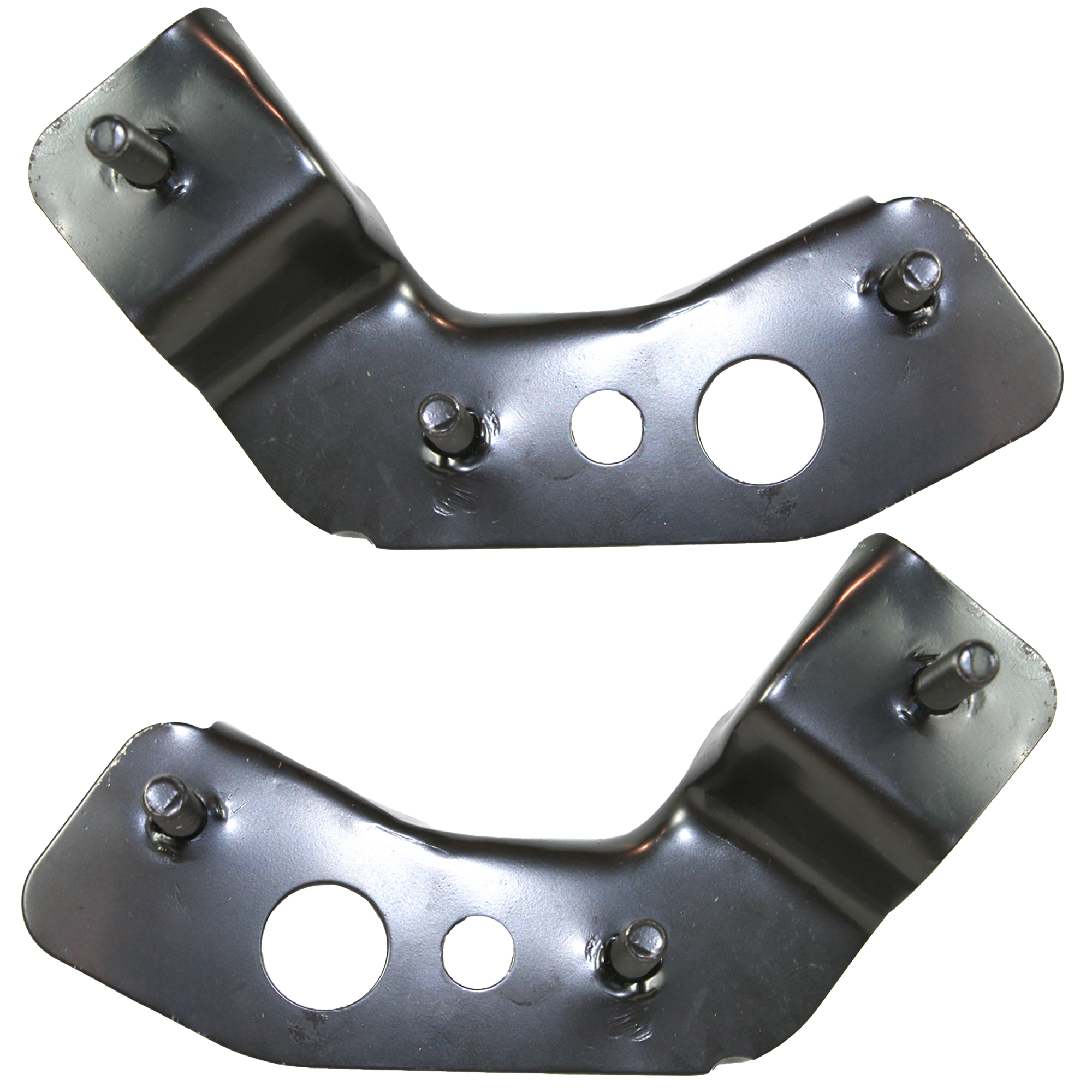 AM MUSTANG 05-09 FRONT BUMPER BRACKET RH AND LH Side SKU SET F013159 Partslink FO1066166 FO1067166 OEM 5R3Z17E856AA 5R3Z17E857AA