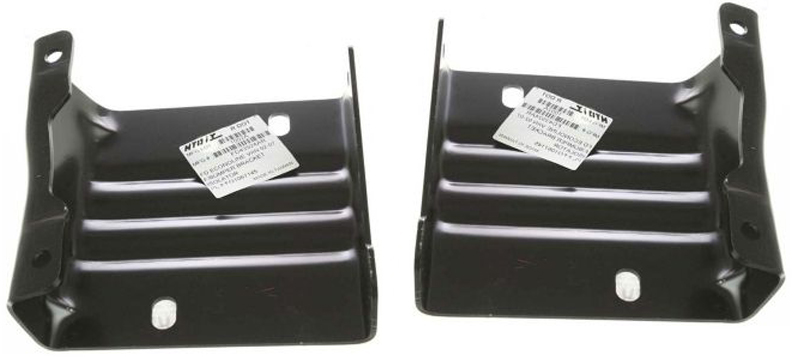 AM ECONOLINE VAN 92-07 FRONT BUMPER BRACKET RH AND LH SKU SET F013171 Partslink FO1066145 FO1067145 OEM F2UZ17B883A F7UZ17B884AA