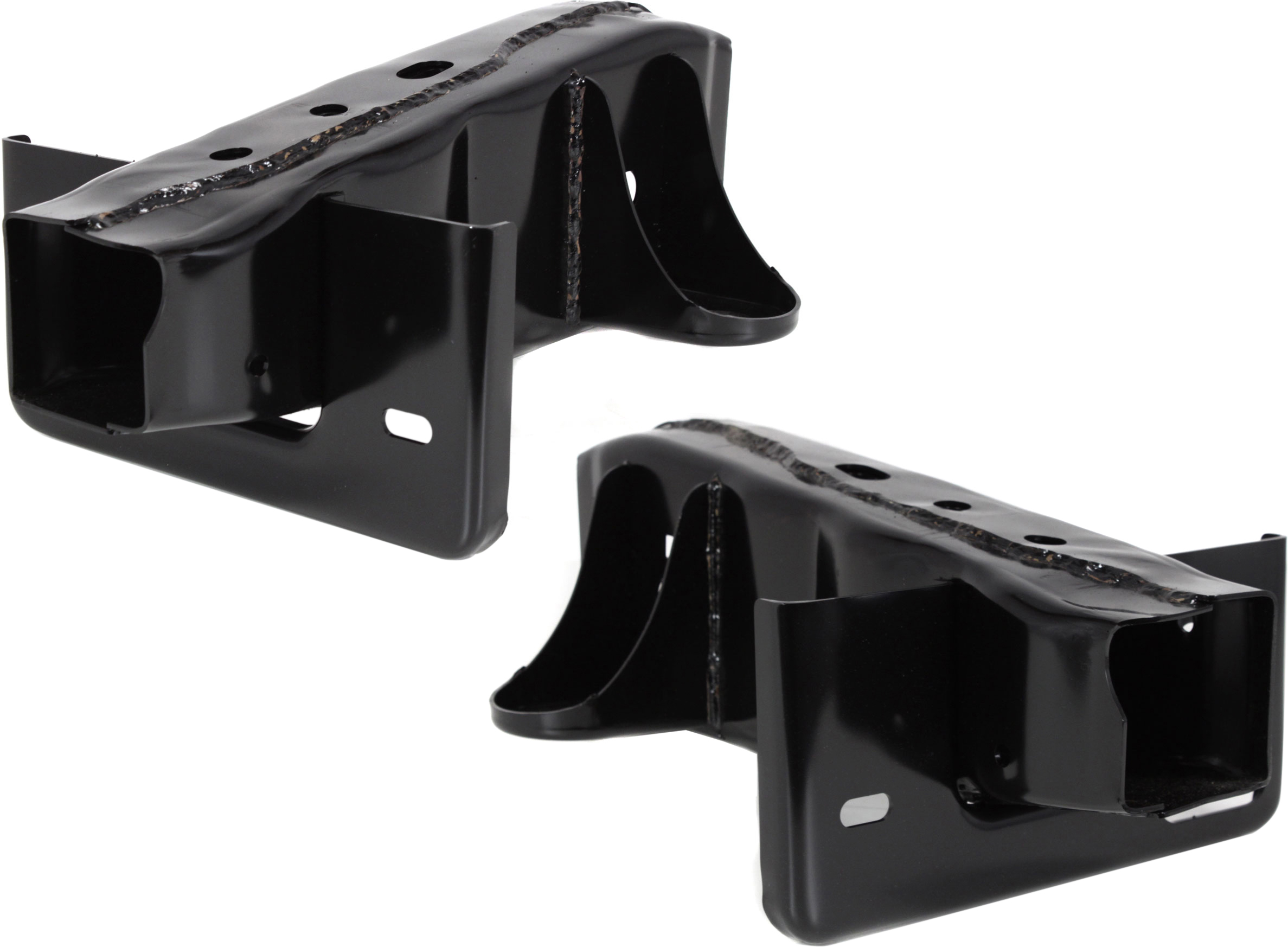 AM F 150-04-08 FRONT BUMPER BRACKET RH AND LH Frame Kit 163 WB SKU SET F013175 Partslink FO1253102 FO1252102 OEM 6L3Z5D058BA 6L3Z5D059B
