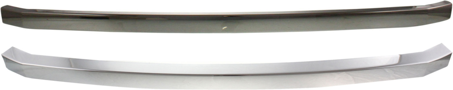 AM FUSION 06-09 FRONT BUMPER GRILLE Upper and Lower All Chrome SKU SET F015315-2 Partslink FO1036118 FO1036117 OEM 6E5Z8200C 6E5Z8200B