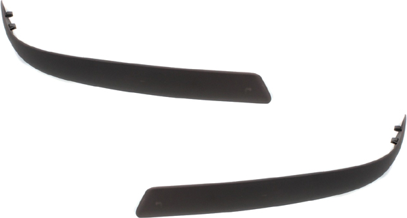 AM RANGER 98-98 FRONT BUMPER MOLDING RH AND LH Plastic Textured Exc. STX Model SKU SET F016101 Partslink FO1059276 FO1058276 OEM F87Z17K833AAA F87Z17K833AAB
