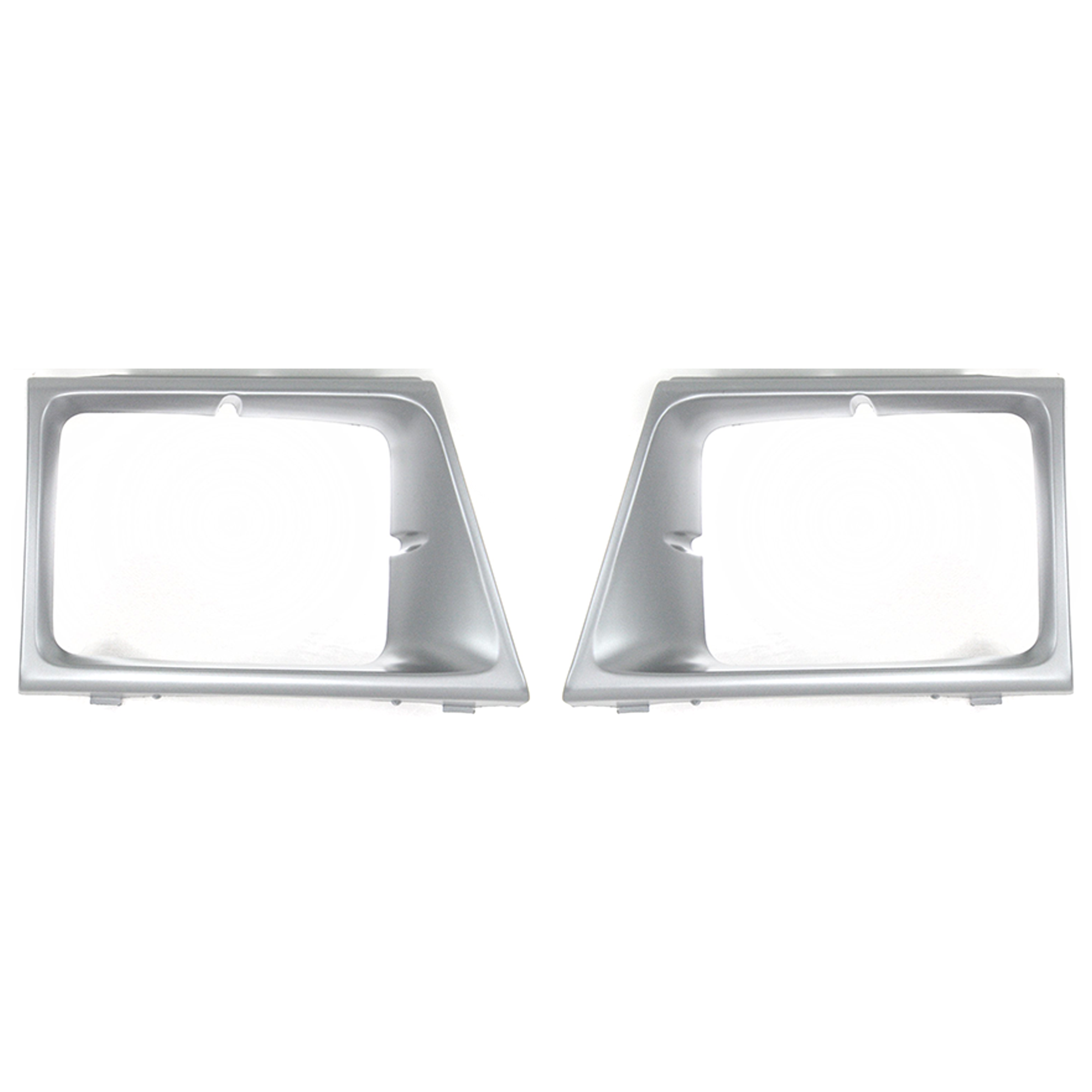 AM ECONOLINE VAN 97-02 HEAD LAMP DOOR RH AND LH Silver Sealed Beam Type SKU SET F072903 Partslink FO2513158 FO2512158 OEM F7UZ13052AAA F7UZ13064AAA