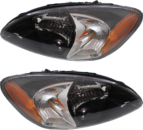 AM TAURUS 00-07 HEAD LAMP RH AND LH Lens and Housing w Centennial Edition SKU SET F100109 Partslink FO2502206 FO2503206 OEM 3F1Z13008AA 3F1Z13008AB