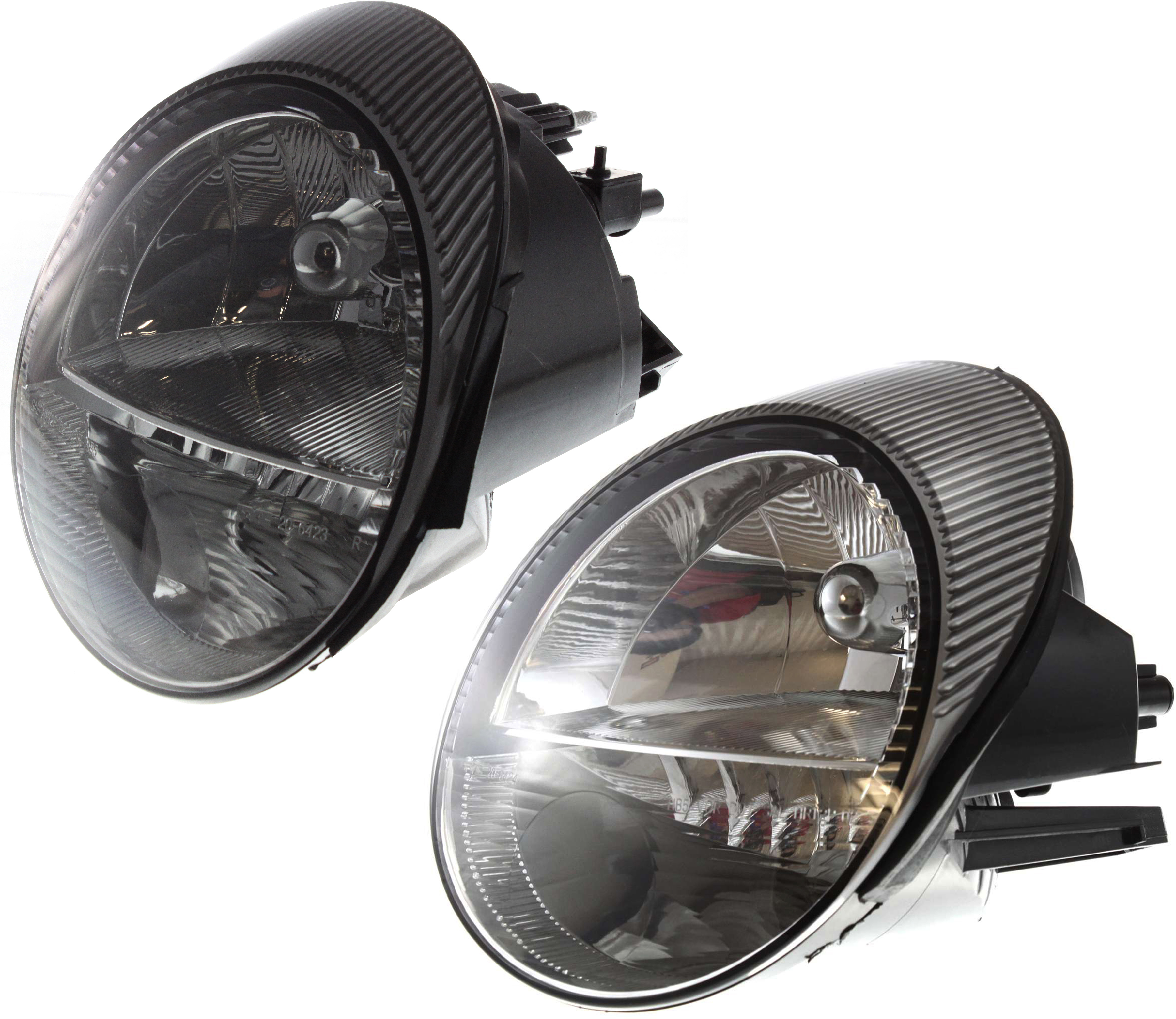 AM THUNDERBIRD 02-05 HEAD LAMP RH AND LH without Bulbs Halogen SKU SET F100115 Partslink FO2502208 FO2503208 OEM 5W6Z13008A 5W6Z13008B