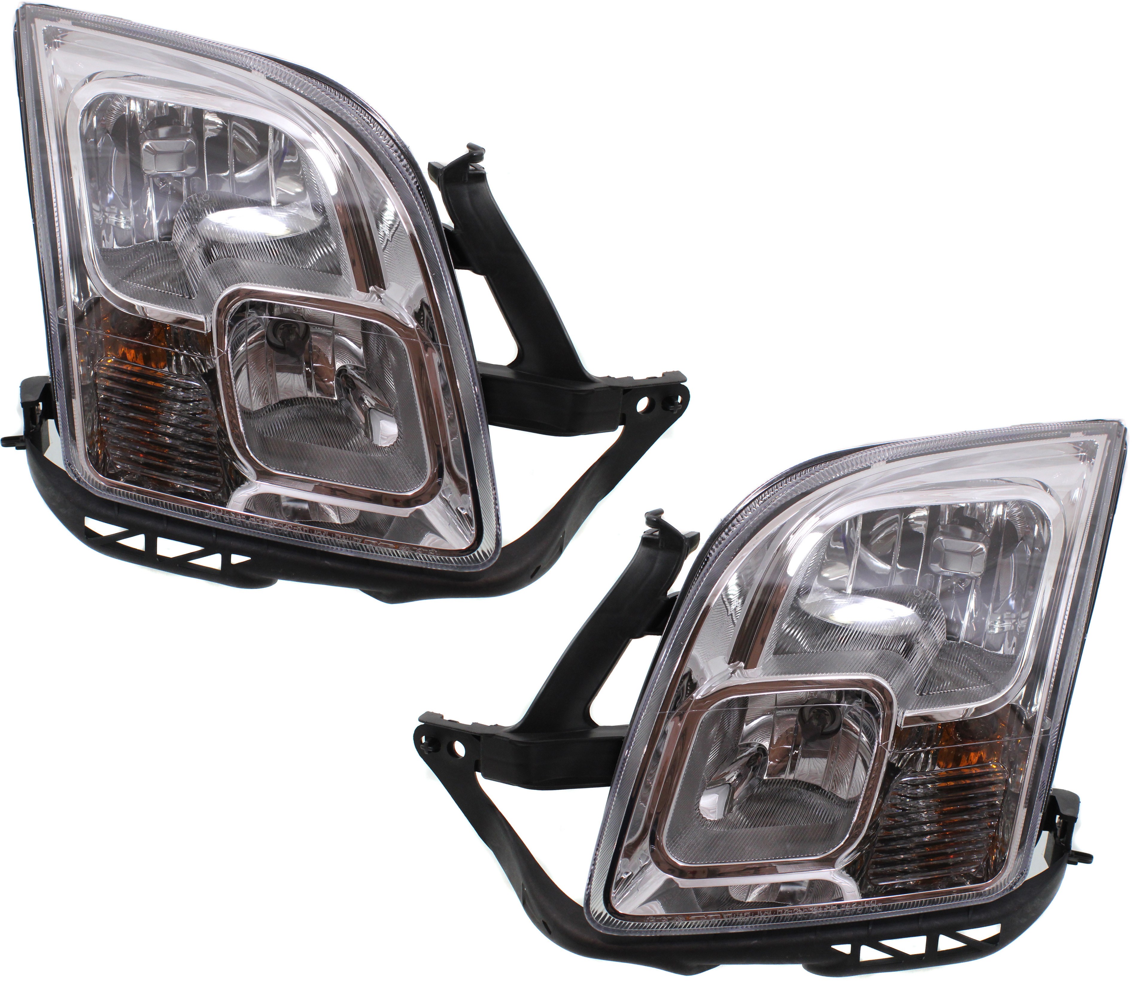AM FUSION 06-09 HEAD LAMP RH AND LH Assembly Halogen CAPA SKU SET F100135Q Partslink FO2503219C FO2502219C OEM 6E5Z13008AD 6E5Z13008BD