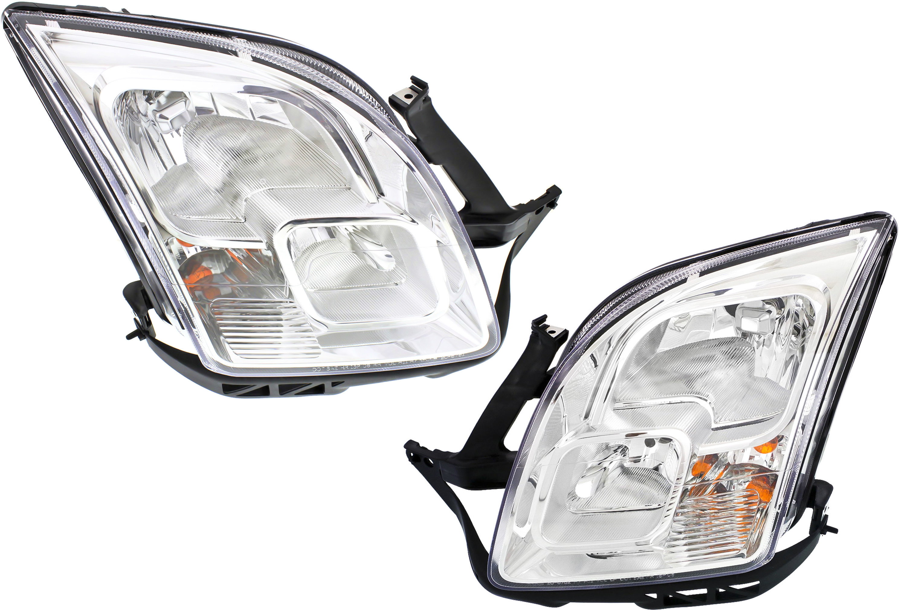 AM FUSION 06-09 HEAD LAMP RH AND LH Assembly Halogen SKU SET F100135 Partslink FO2503219 FO2502219 OEM 6E5Z13008AD 6E5Z13008BD