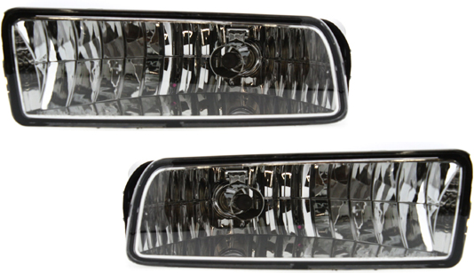 AM EXPEDITION 03-06 FRONT FOG LAMP RH AND LH Assembly Halogen To 12-01-03 SKU SET F107507 Partslink FO2593189 FO2592189 OEM 2L1Z15200AC 2L1Z15201AB