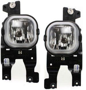 AM F SERIES SUPER DUTY 08-10 FRONT FOG LAMP RH AND LH Assembly CAPA SKU SET F107549Q OEM 7C3Z15200AA PFM 7C3Z15201AA PF