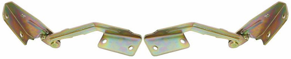 AM FOCUS 00-11 HOOD HINGE RH AND LH SKU SET F130501 Partslink FO1236120 FO1236119 OEM 4S4Z16796AA YS4Z16797AA