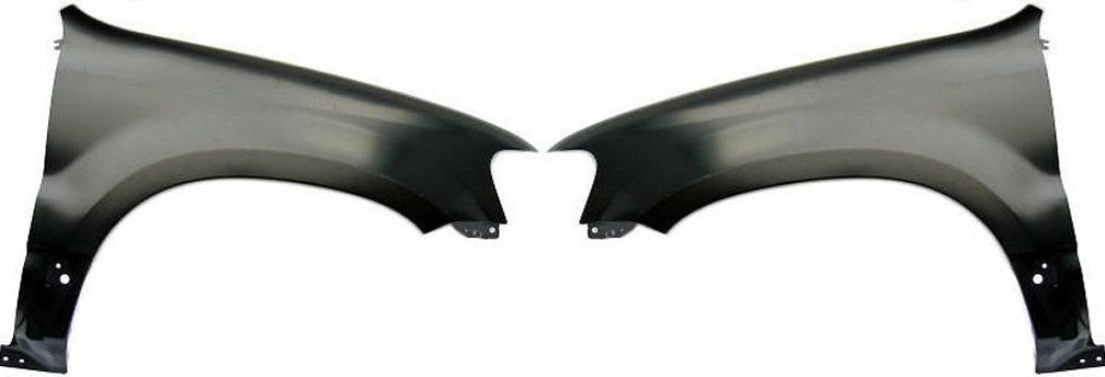 AM ESCAPE 01-07 FRONT FENDER RH AND LH Primed w o Fender Flare Holes SKU SET F220105 Partslink FO1241219 FO1240219 OEM YL8Z16005BA YL8Z16006BA