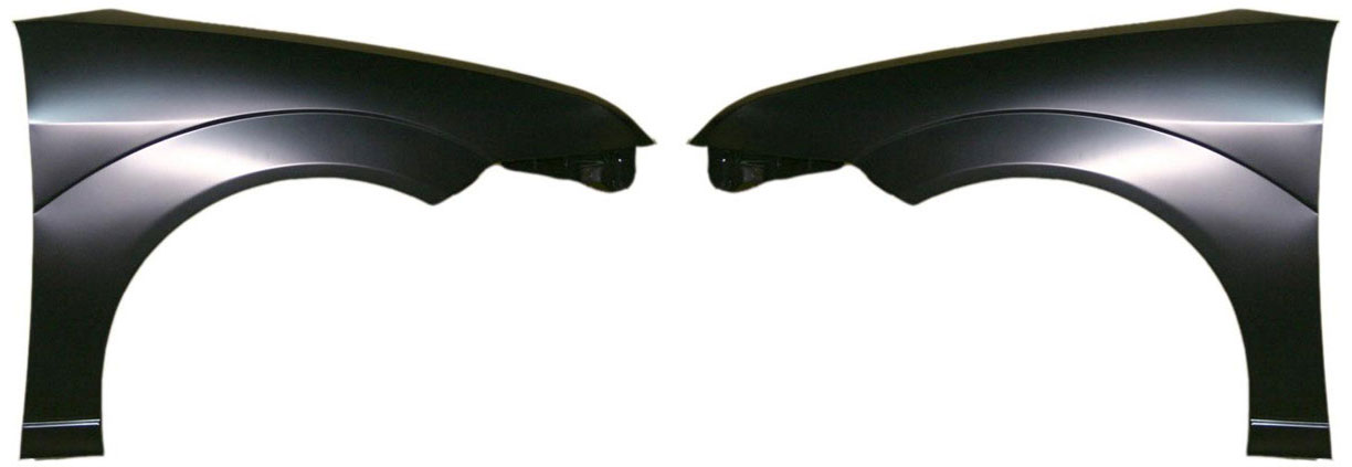 AM FOCUS 05-07 FRONT FENDER RH AND LH Primed SKU SET F220143 Partslink FO1241240 FO1240240 OEM 5S4Z16005AA 5S4Z16006AA