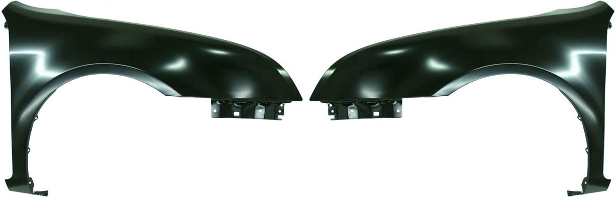AM FUSION 06-09 FRONT FENDER RH AND LH Primed SKU SET F220159 Partslink FO1241251 FO1240251 OEM 6E5Z16005AA 6E5Z16006AA