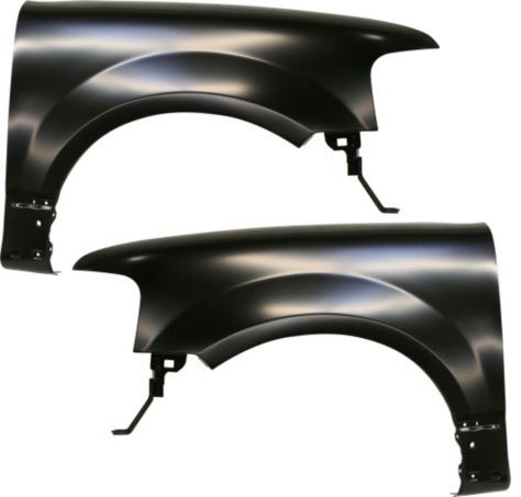 AM EXPEDITION NAVIGATOR 07-17 FRONT FENDER RH AND LH Primed w o Wheel Opening Molding Holes CAPA SKU SET F220169Q Partslink FO1240255C FO1241255C OEM FL1Z16005A FL1Z16006A