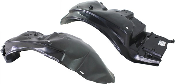 AM CROWN VICTORIA GRAND MARQUIS 95-02 FRONT FENDER LINER RH AND LH Set of 2 SKU SET F220903 Partslink FO1246110 FO1247110 OEM 1W7Z16055AA F8AZ16054AA