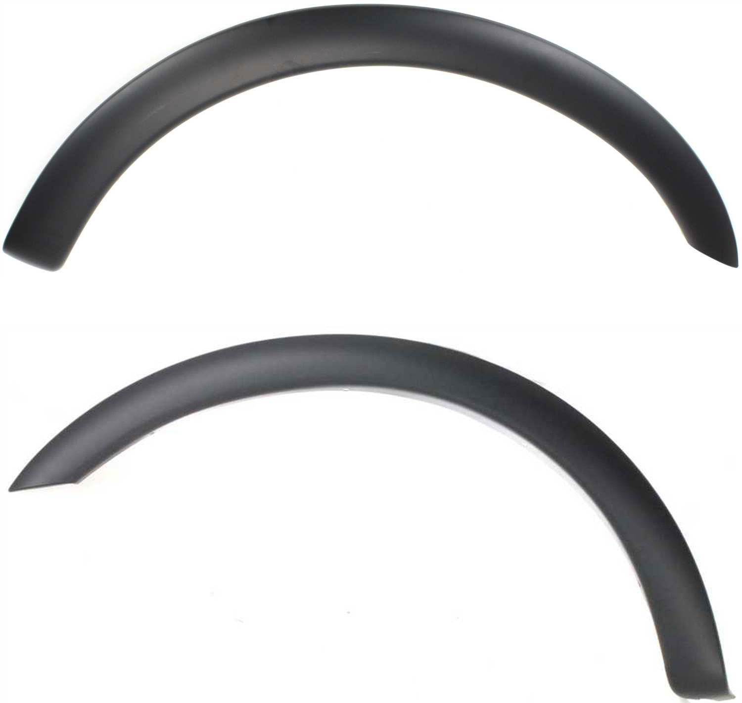 AM F SERIES 97-04 FRONT WHEEL OPENING MOLDING RH and LH Black SKU SET F221305 Partslink FO1291117 FO1290117 OEM 2L3Z16038BAPTM 2L3Z16039BAPTM