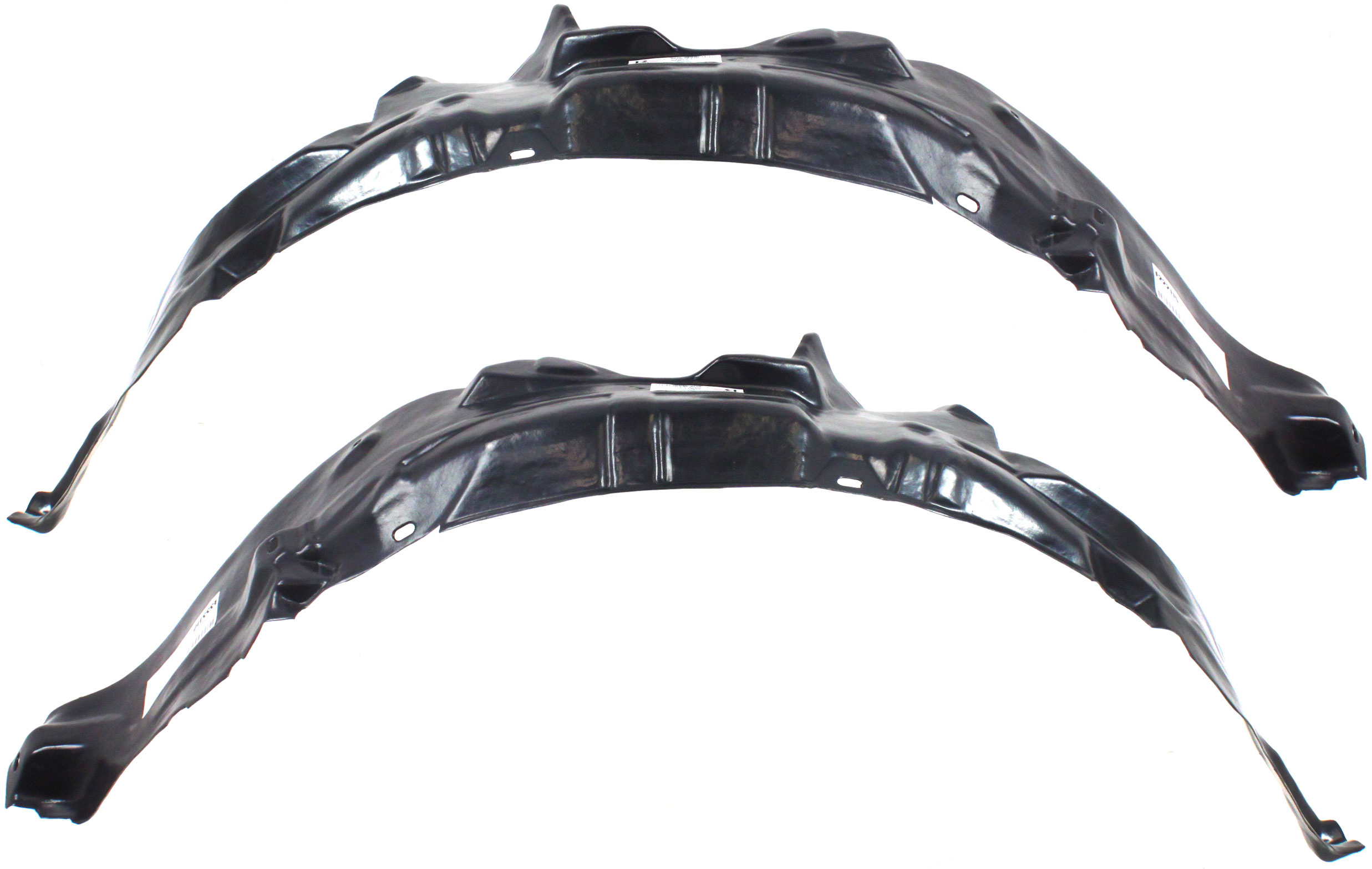 AM ESCORT TRACER 91-96 FRONT FENDER LINER RH AND LH Set of 2-93-96 Exc. GT SKU SET F222115 Partslink FO1249136 FO1248136 OEM F3CZ16102A F3CZ16103A