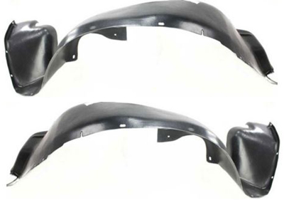 AM WINDSTAR 99-03 FRONT FENDER LINER RH AND LH SKU SET F222133 Partslink FO1251120 FO1250120 OEM XF2Z16102AA XF2Z16103AA