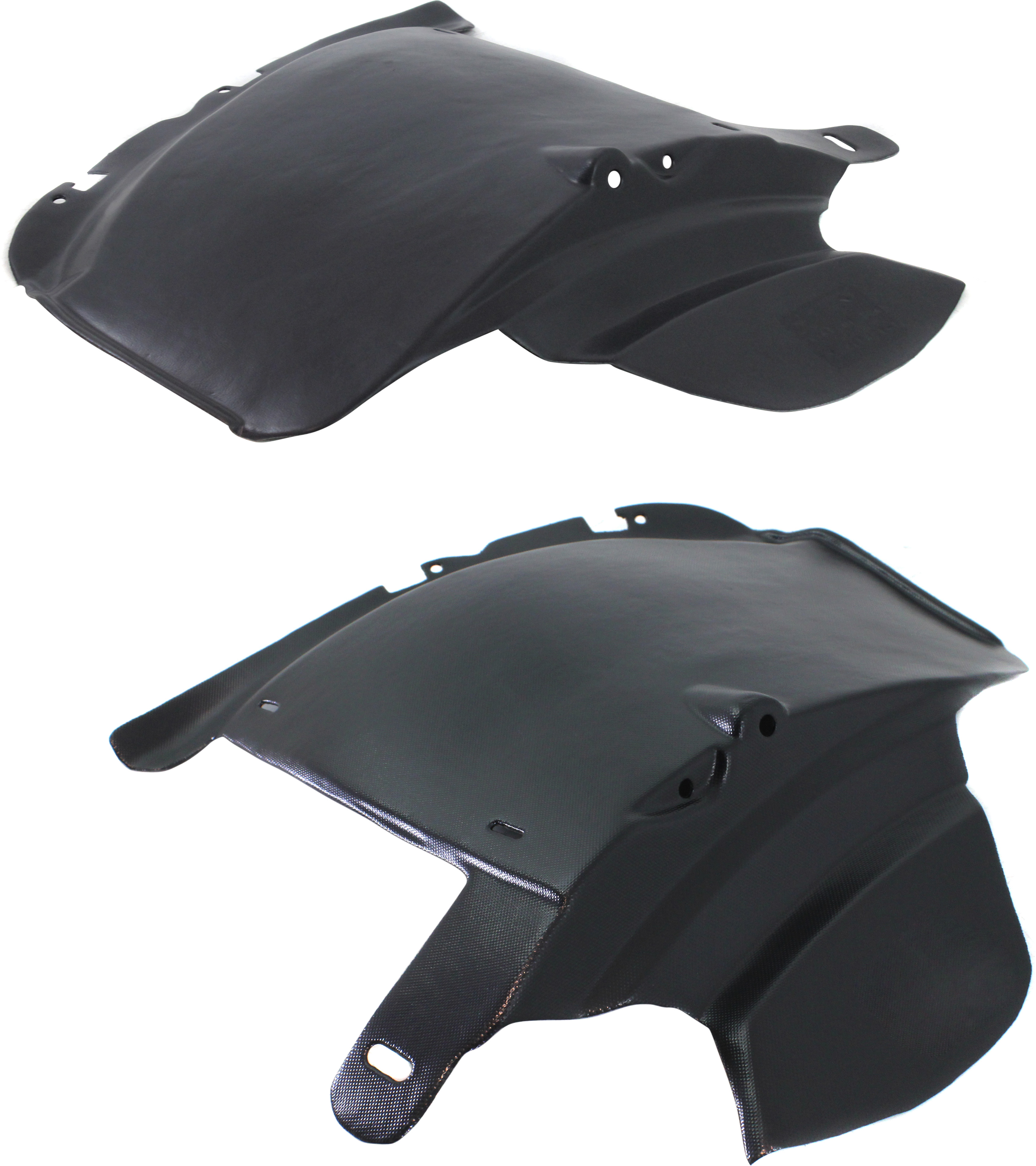 AM EXPLORER MOUNTAINEER 02-05 FRONT FENDER LINER RH AND LH Front Section w Wheel Opening Mldgs SKU SET F222147 Partslink FO1249116 FO1248116 OEM 4L2Z16D072AA 4L2Z16D073AA