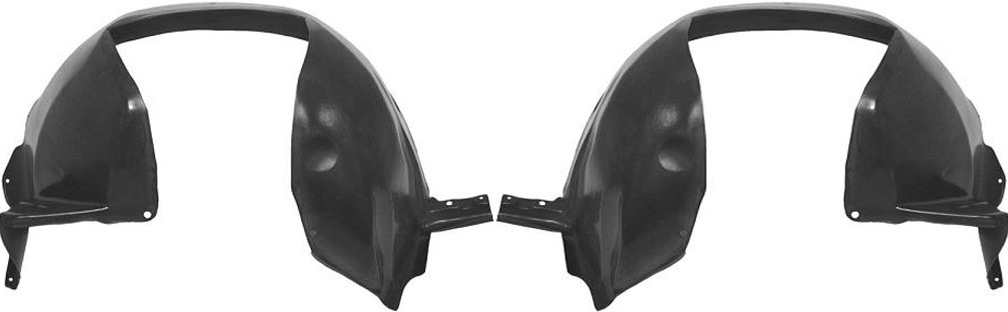 AM COUGAR THUNDERBIRD 96-97 FRONT FENDER LINER RH AND LH SKU SET F222153 Partslink FO1251122 FO1250122 OEM F6SZ16102AA F6SZ16103AA
